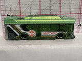 Green Metro Rapid Routes Aain't Fare GRX52 P04 2020 Hot Wheels Diecast Car