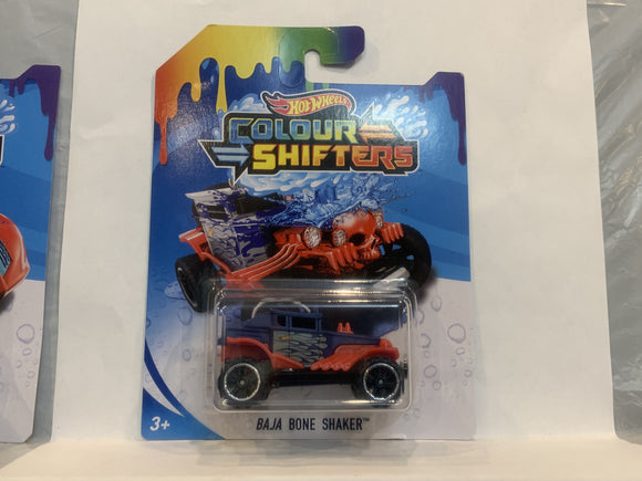 Blue Baja Bone Shakers 2019 Hot Wheels Colour Shifters New Diecast Cars AA