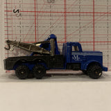 Blue American Tow Truck Unbranded Diecast Car GN