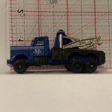 Blue American Tow Truck Unbranded Diecast Car GN