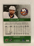 #152 Andrew Ladd New York Islanders 2017-18 Parkhurst  Hockey Card