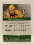 #135 Viktor Arvidsson Nashville Predators 2017-18 Parkhurst  Hockey Card