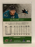 #189 Joe Pavelski San Jose Sharks 2017-18 Parkhurst  Hockey Card