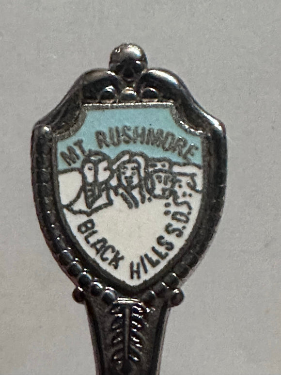 Mt Mount Rushmore Black Hills South Dakota  Souvenir Spoon