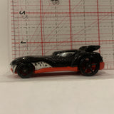 Black Howlin' Heat ©2010 Hot Wheels Diecast Car GN