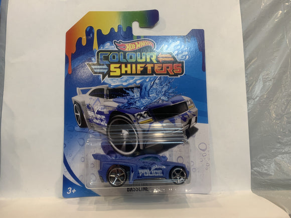 Blue Police Bassline 2019 Hot Wheels Colour Shifters New Diecast Cars AB