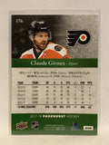 #176 Claude Giroux Philadelphia Flyers 2017-18 Parkhurst  Hockey Card