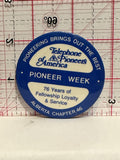 Telephone Pioneers of America Alberta Chapter 46 Button Pinback