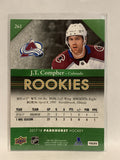 #261 J.T. Campher Rookie Colorado Avalanche 2017-18 Parkhurst  Hockey Card
