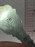 Nordseedad Juist Germany Crest Emblem  Souvenir Spoon