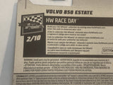 White volvo 850 Estate HW Race Day 2018 Hot Wheels Long Card New Diecast Cars AB