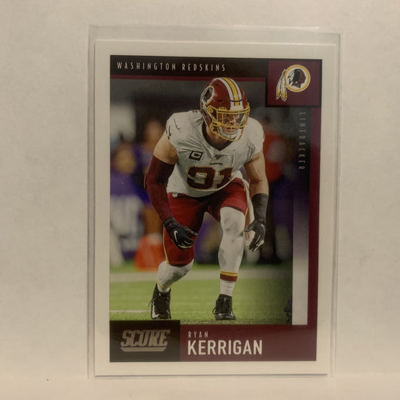 #201 Ryan Kerrigan Washington Redskins 2020 Score Football Card LZ2