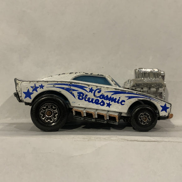 White Cosmic Blues ©1972 Matchbox Diecast Car GN