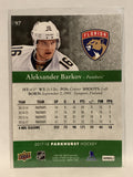 #97 Aleksander Barkov Florida Panthers 2017-18 Parkhurst  Hockey Card