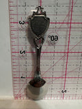 New York Bird Flower Tree  Souvenir Spoon