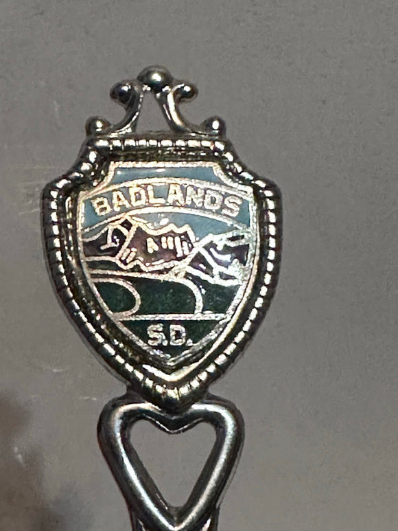 Badlands South Dakota  Souvenir Spoon