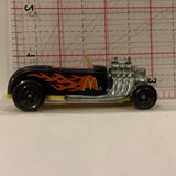 Black Mcdonalds Hot rod ©1993 Hot Wheels Diecast Car GN