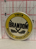 Youth Brandon Hockey Association Button Pinback