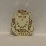 A Town With a Tomorrow Blackfalds Alberta Lapel Hat Pin