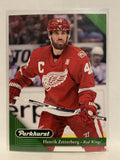 #85 Henrik Zetterberg Detroit Red Wings 2017-18 Parkhurst  Hockey Card