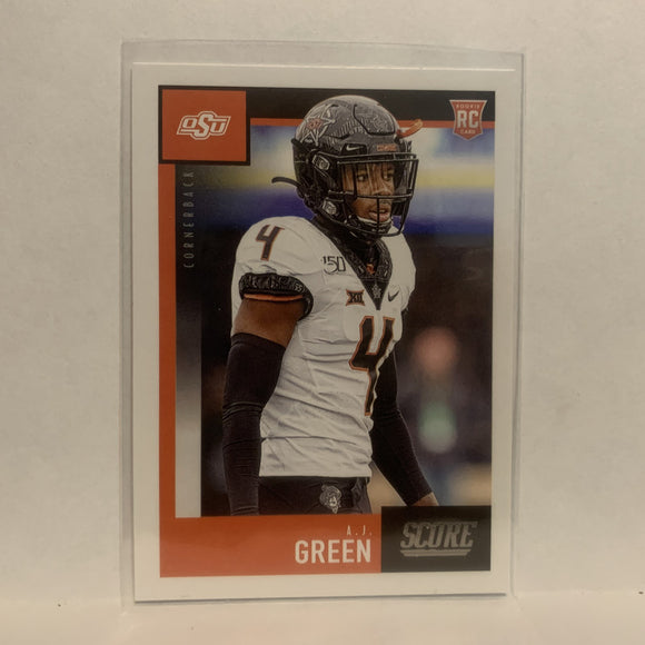 #331 A.J. Green Rookie Oklahoma State 2020 Score Football Card LZ2