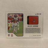 NLS-NC Nick Chubb Next Level Stats Cleveland Browns 2020 Score Football Card LZ2