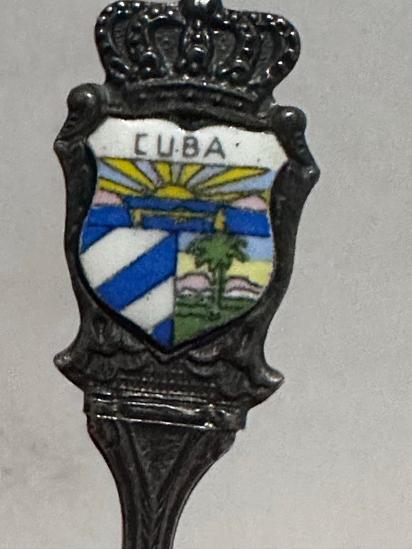 Caribbean Island Silverplated  Souvenir Spoon