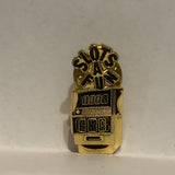 Slots a Fun Slot Machine Lapel Hat Pin