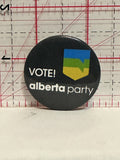 Vote Alberta Party Button Pinback