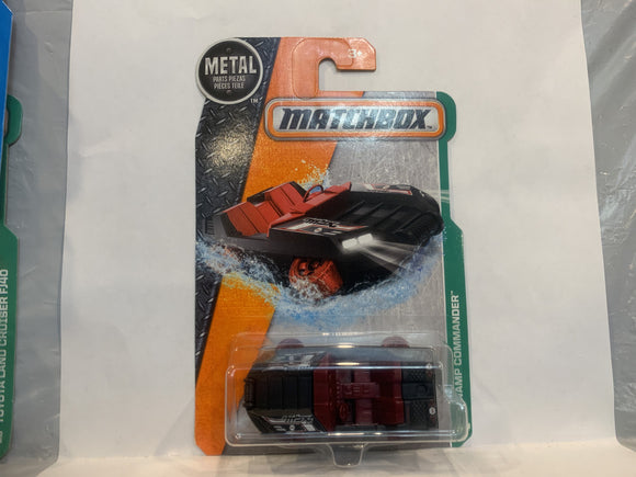 Black Swamp Commander 2016 Matchbox New Diecast Cars AB