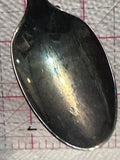 Noel 1974 Candle Ornament Silver Plated  Souvenir Spoon