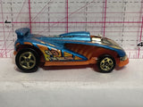 Blue #99 Fin Racing Racer Hot Wheels Diecast Car