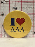 I Love Trees Mountains Button Pinback