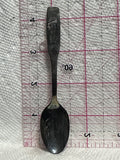 Noel 1974 Candle Ornament Silver Plated  Souvenir Spoon