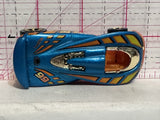 Blue #99 Fin Racing Racer Hot Wheels Diecast Car