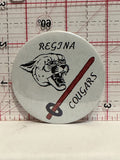 Regina Cougars Ringette Button Pinback