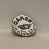 CARES Civil Air Rescue Emergency Services Lapel Hat Pin