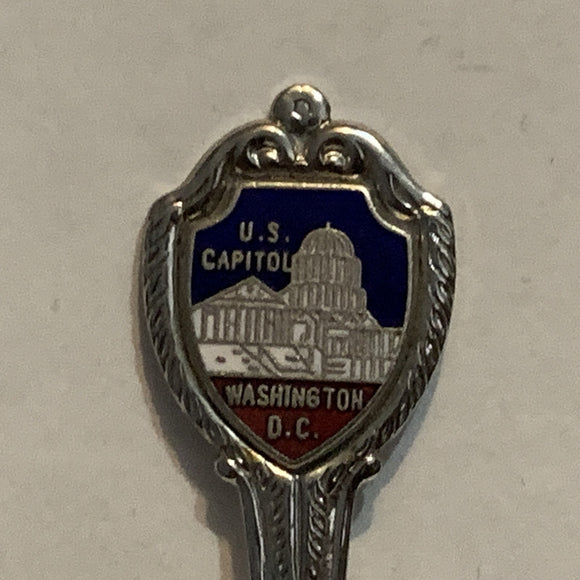 U.S. Capitol Washington D.C. Collectable Souvenir Spoon BP