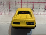 Yellow Ferrari Racer 1990 Hot Wheels Diecast Car