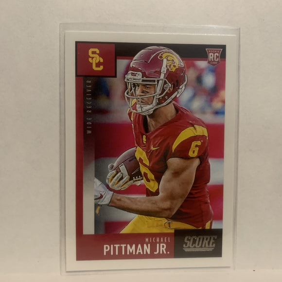 #437 Michael Pittman Jr Rookie USC Trojens 2020 Score Football Card LZ2