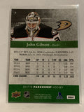 #7 John Gibson  Anaheim Ducks 2017-18 Parkhurst  Hockey Card