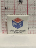 Ontario Canada Expo 86 Button Pinback
