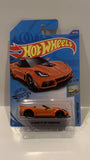 Orange '19 Corvette ZR1 Convertible 2/10 Factory Fresh 2020 144/250 GHB34 Hot Wheels Long Card