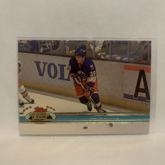 #321 Doug Evans Winnipeg Jets 1991-92 Topps Stadium Club Hockey Card LZ3