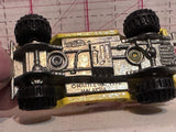 Yellow Rescue Patrol Jeep 1990 Hot Wheels Diecast Car