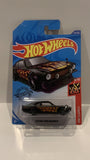Black Custom Ford Maverick 9/10 HW Flames 2020 142/250 GHD66 Hot Wheels Long Card