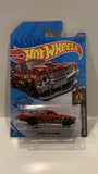 Red Custom '71 El Camino 8/10 HW Dream Garage 2020 57/250 GHD70 Hot Wheels Long Card