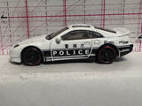 White Police Nissan 300ZX TT FYB73 N20 2018 Hot Wheels Diecast Car