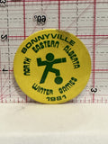 Bonnyville North Eastern Alberta Winter Games 1981 Button Pinback