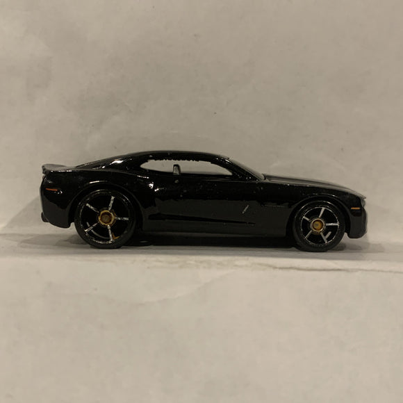 Black Chevy Camaro Concept Hot Wheels Diecast Car GO